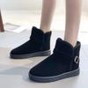 Shoes For Woman Round Toe Women's Snow Boots Wedge Heel Ankle Booties Stylish Offer Protective Promotion Anti Slip Goth 39