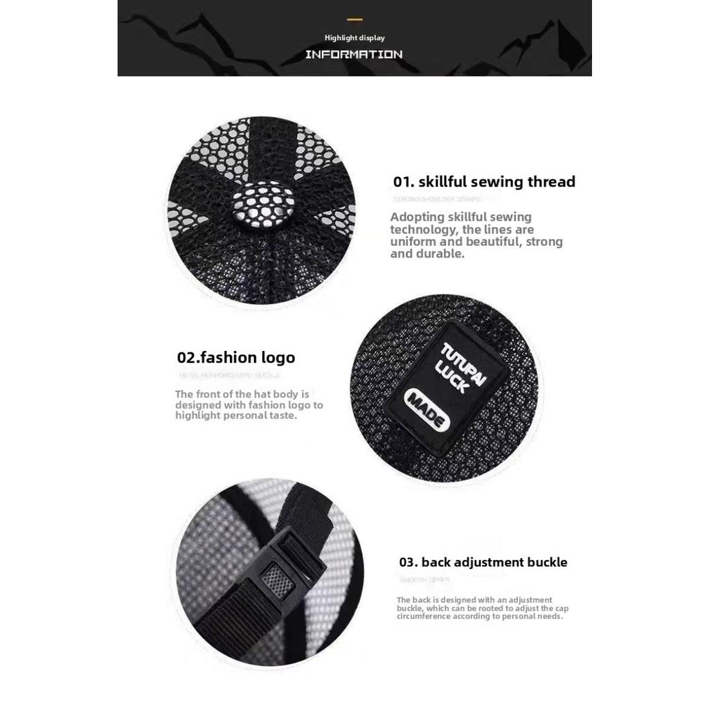 Herren- und Damen-Baseballkappen, Outdoor-Freizeit-Radfahren, Sommer-Mesh-Sonnenschutzhüte, Koreanische Version, Modischer Entenschnabelkappen-Hersteller