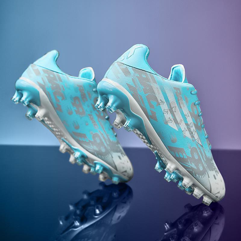 

Mandarin duck football shoes men s AG long nails artificial grass training shoes TF broken nails student children s sports shoes 2217 32