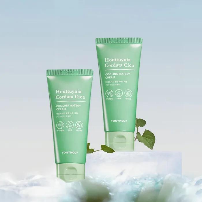 (1+1) Houttuynia Cordata Cica Cooling Moisturizing Cream 90ml