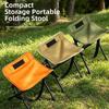 Strong Load-bearing Camping Chair Foldable Fishing Chair Portable Outdoor Folding Stool Picnic