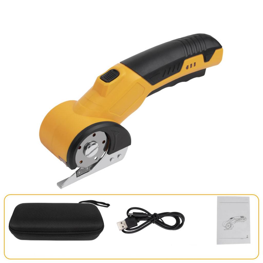 Electric scissors handheld clothing leather tailor cloth scissors small carpet lithium electric scissors