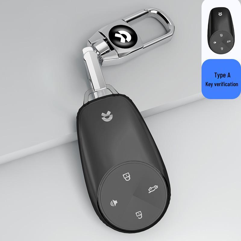 2022 NIO ET7/ES7/ET5 Key Case: Transparent Protective Shell with Buckle