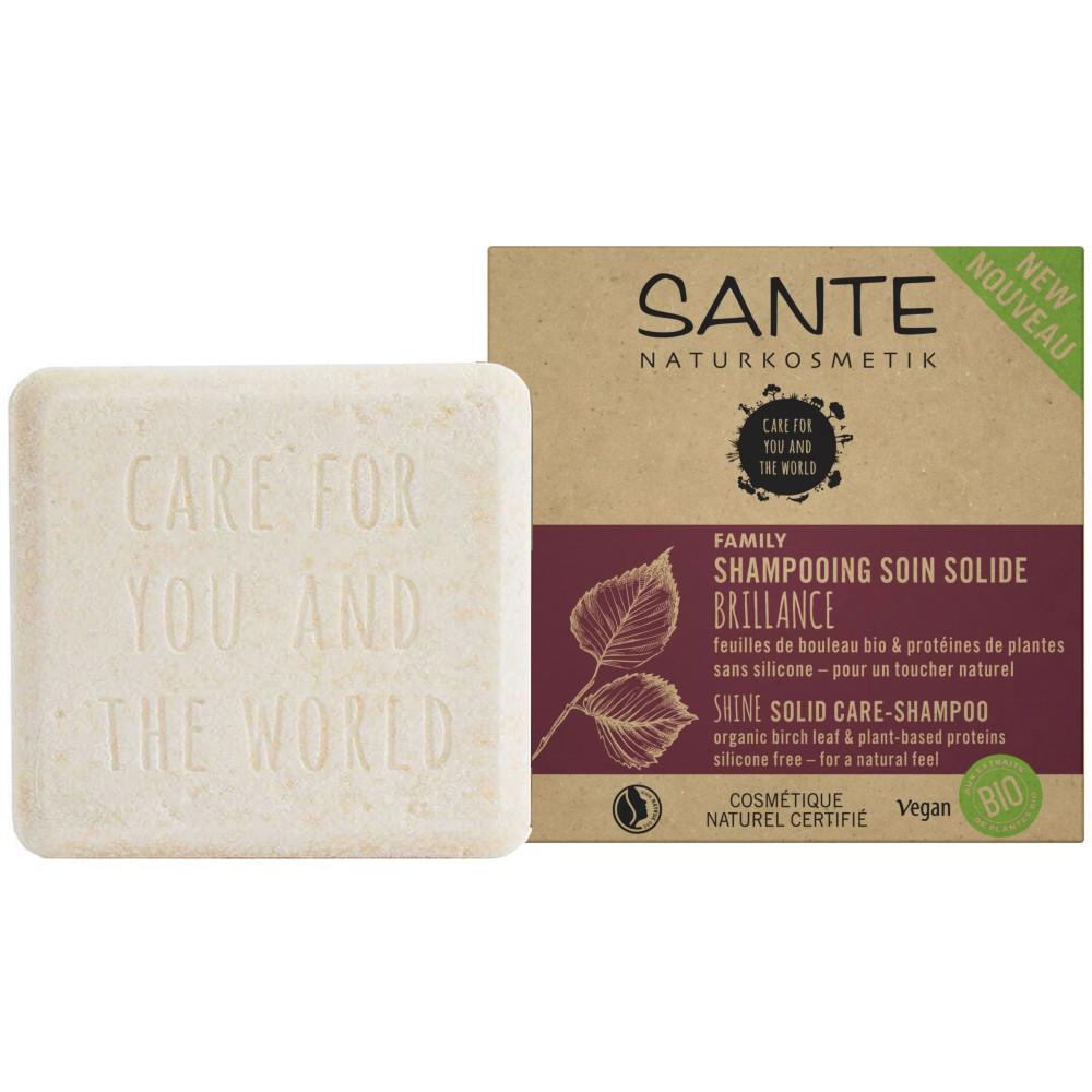 

Sante - Шампунь Shine Solid Care - Листья березы и растительные протеины -