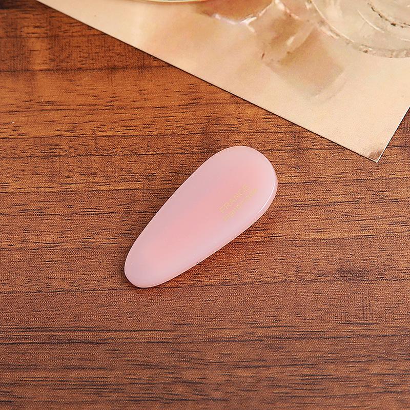 Sweet And Cute Acetic Acid Water Droplets Small Hairpin Side Bangs Broken Hairpin Female Spring And Summer Hairpin Duck Bill Clip Headgear Bb Clip