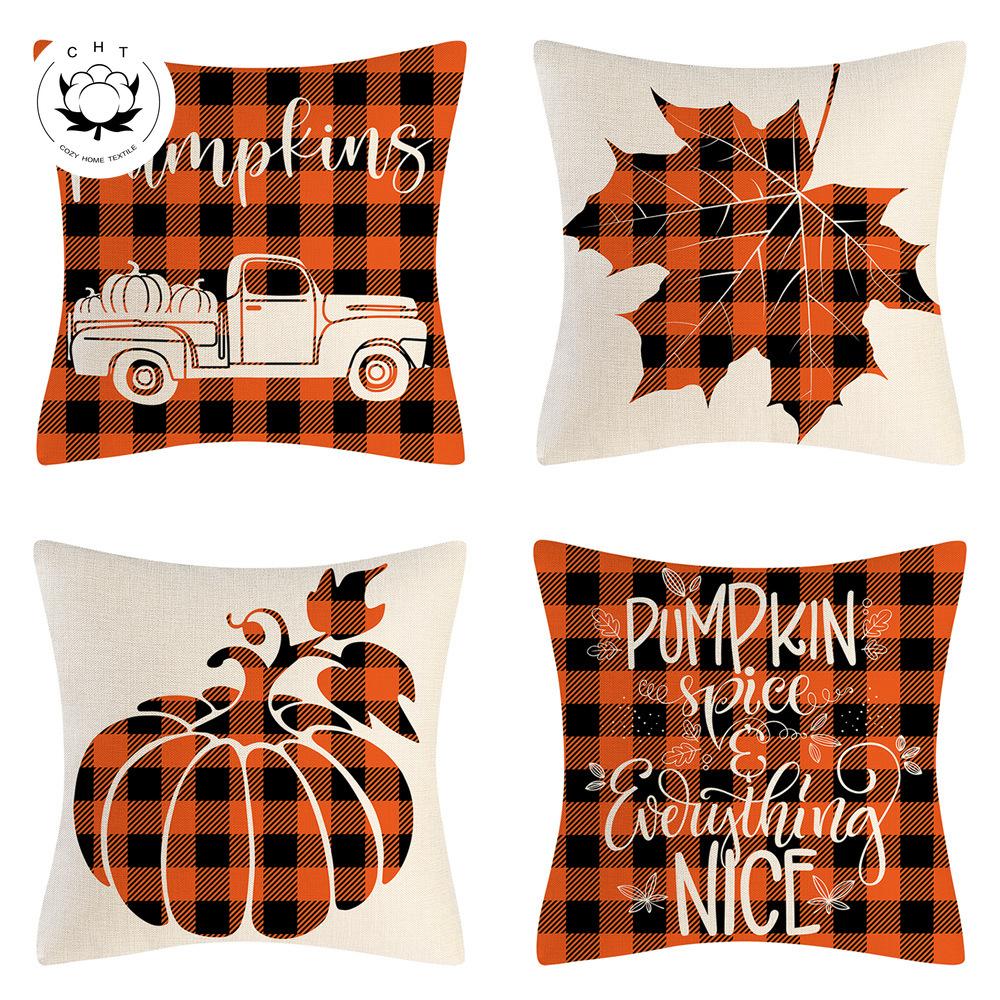 

Осенний Декор на День Благодарения, наволочка с принтом, домашняя гостиная, диван, украшение для спальни, наволочка, автомобильный комплект, наволочка