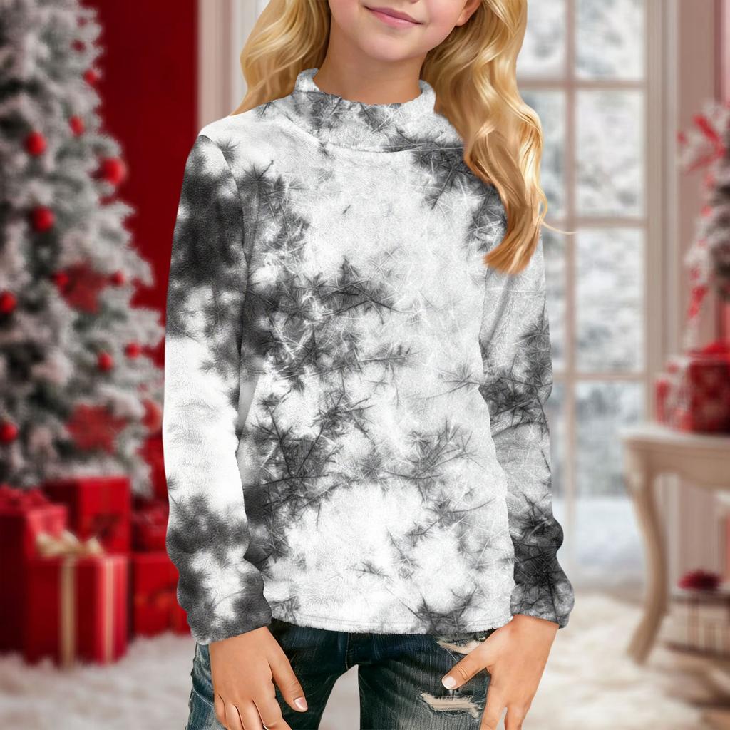 Kinder Alltags Langarm T-Shirt mit Aufdruck