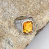 Herren Hochwertige 316L Edelstahl Vielfalt Onyx Ringe Modetrend Schmuck