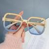 New Fashion Square Sunglasses Women Men Designer Luxury Brand Sun Glasses Classic Gradient Vintage Shades UV400 Eyewear