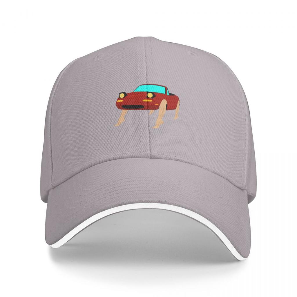 Miata mit Beinen Baseballkappe Hut Herren Angelkappe lustige Hüte Herren Golfbekleidung Damen