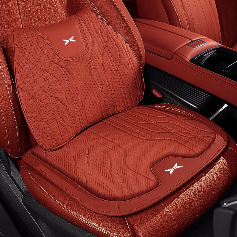 XPeng Opěrka hlavy a bederní opěrka do auta pro modely P7, P5, G3i, G9, G6 – Prodyšná a pohodlná.