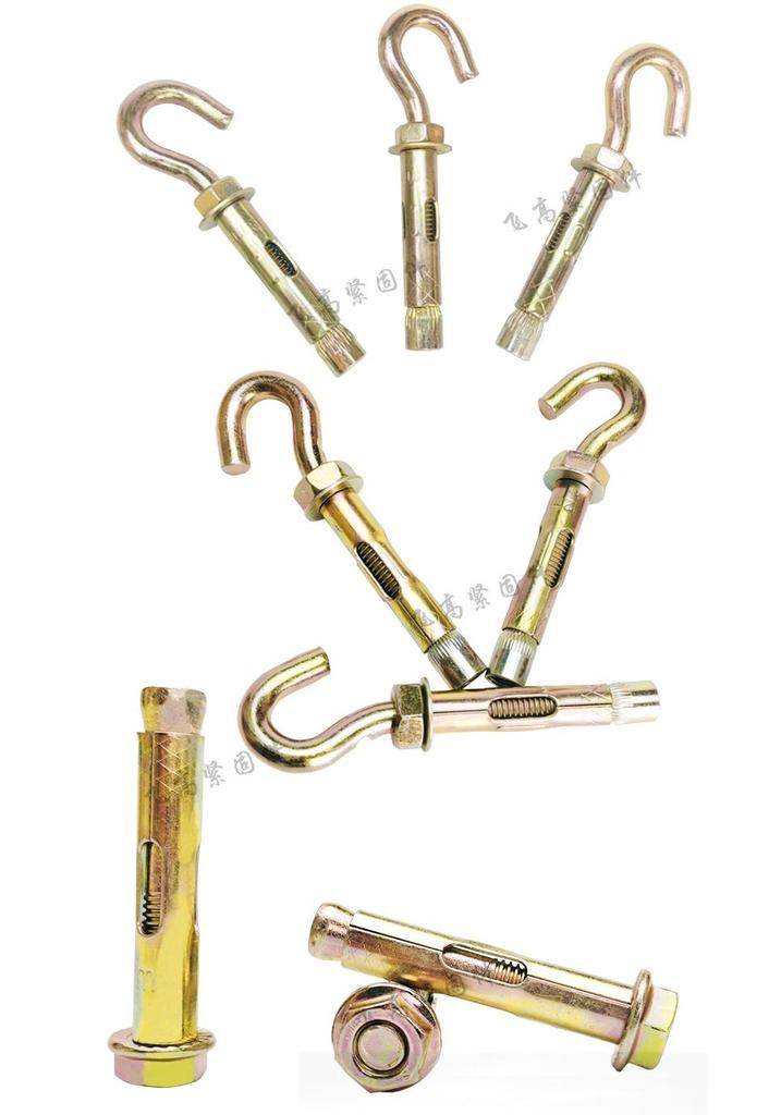 External Hex Internal Expansion Bolt: Built-in Expansion Air Conditioner Floor Hook and Pull-out Hanging Screw