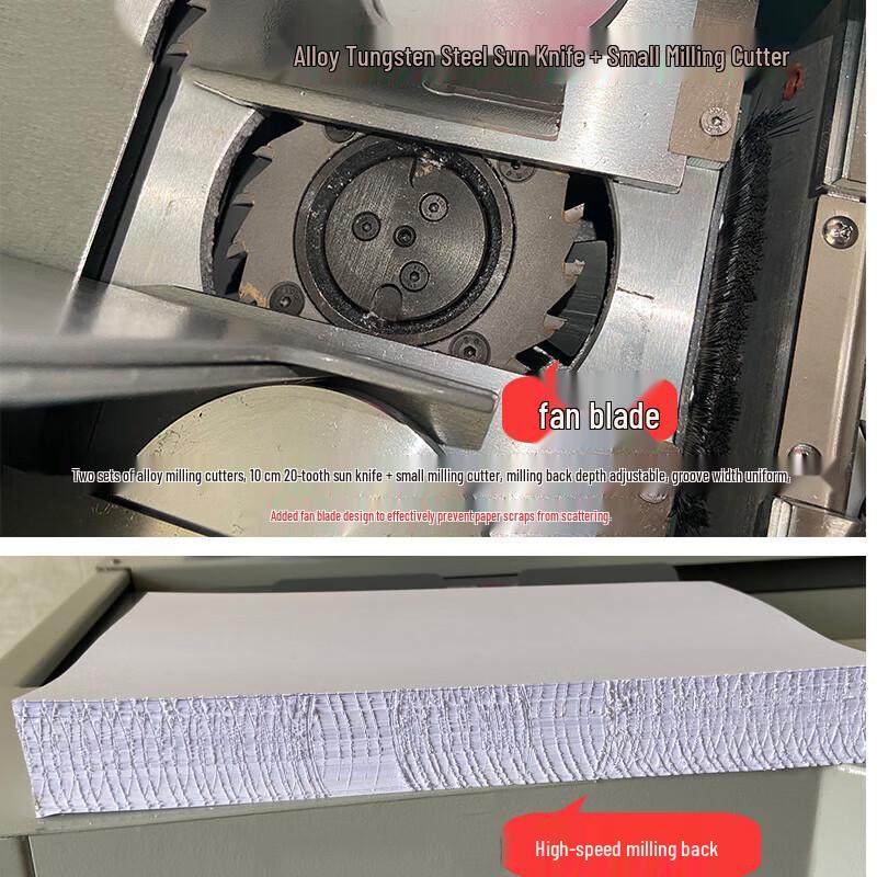 Xunhuo A3 Fully Automatic Cabinet Glue Binding Machine CN Plug (adapter Included)
