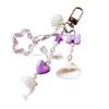 Conch Ocean Series Keychain Multi-Charm Bag Charm High-End Starfish Key Ring  Vacation