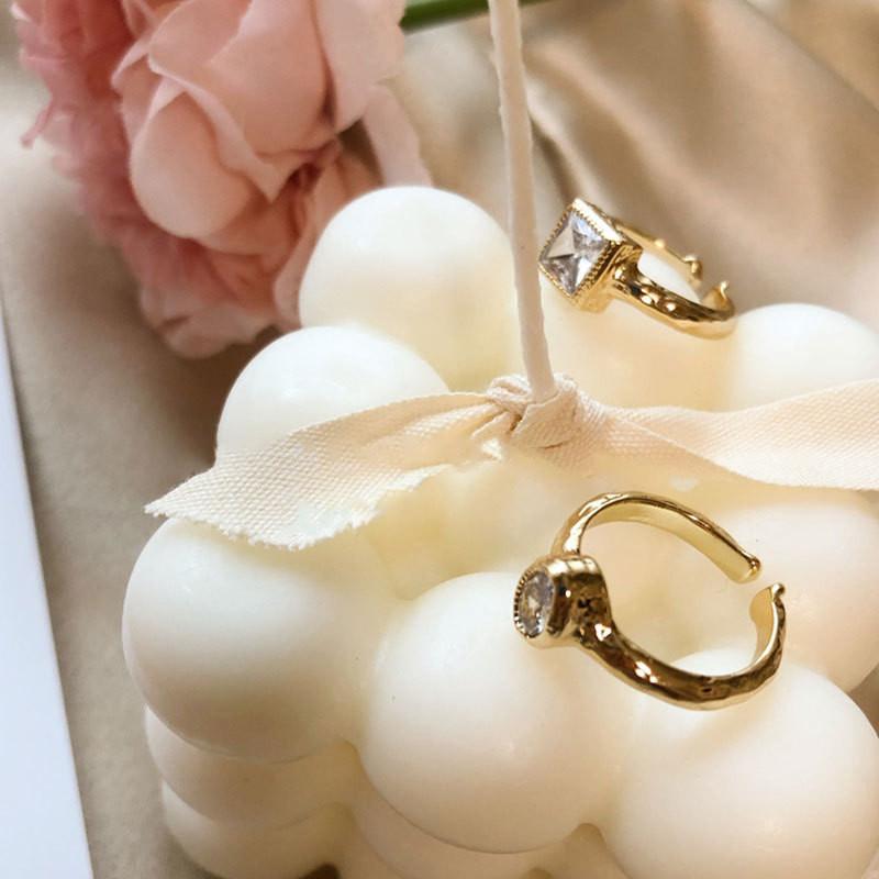 Stylish Geometric Design 925 Sterling Silver Adjustable Ring For Womens Occasions