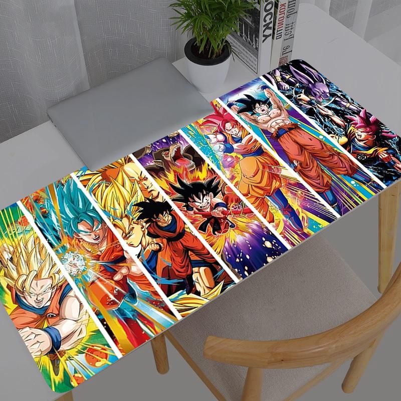 Mouse Pad Computer Dragon Ball Anime Speed Type Carpet Mat for Esports Players Laptop Keyboard Mousepad Office Desk Mat