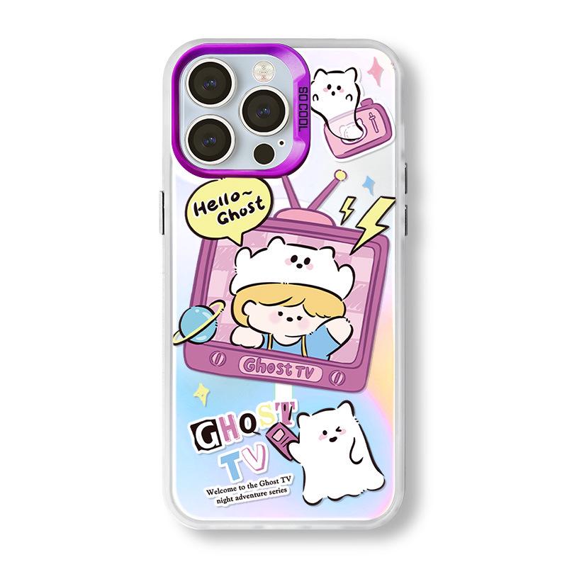 

Zhitai Magnetic Case for iPhone 12/13/14/15/16 Pro Max with Frosted Laser Finish and Stand iPhone XR