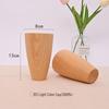 ZISIZ Solid Wood Straight Mug