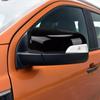 For Ford Ranger T6 Raptor Wildtrak 2012- ABS Car Rearview Side Mirror Cover Wing Cap Exterior Door Trim Adhesive Sticker