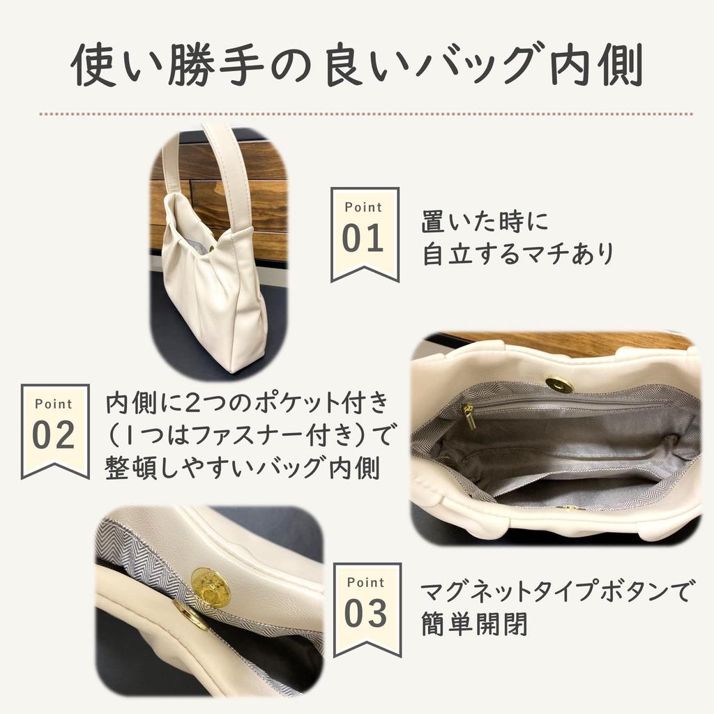 KAIYU Women's Formal Mini Shoulder Bag in Black PU Leather