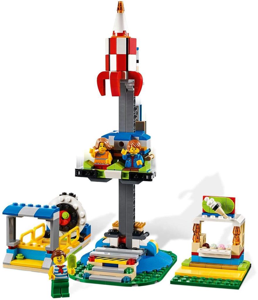 LEGO Creator Amusement Park Space Ride 31095 Block Toy Girls Boys