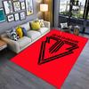 Bold Design: Big Bang Symbolism Carpet Floor Mats Living Room and Bedroom Mats Protective Pad Fashion Room