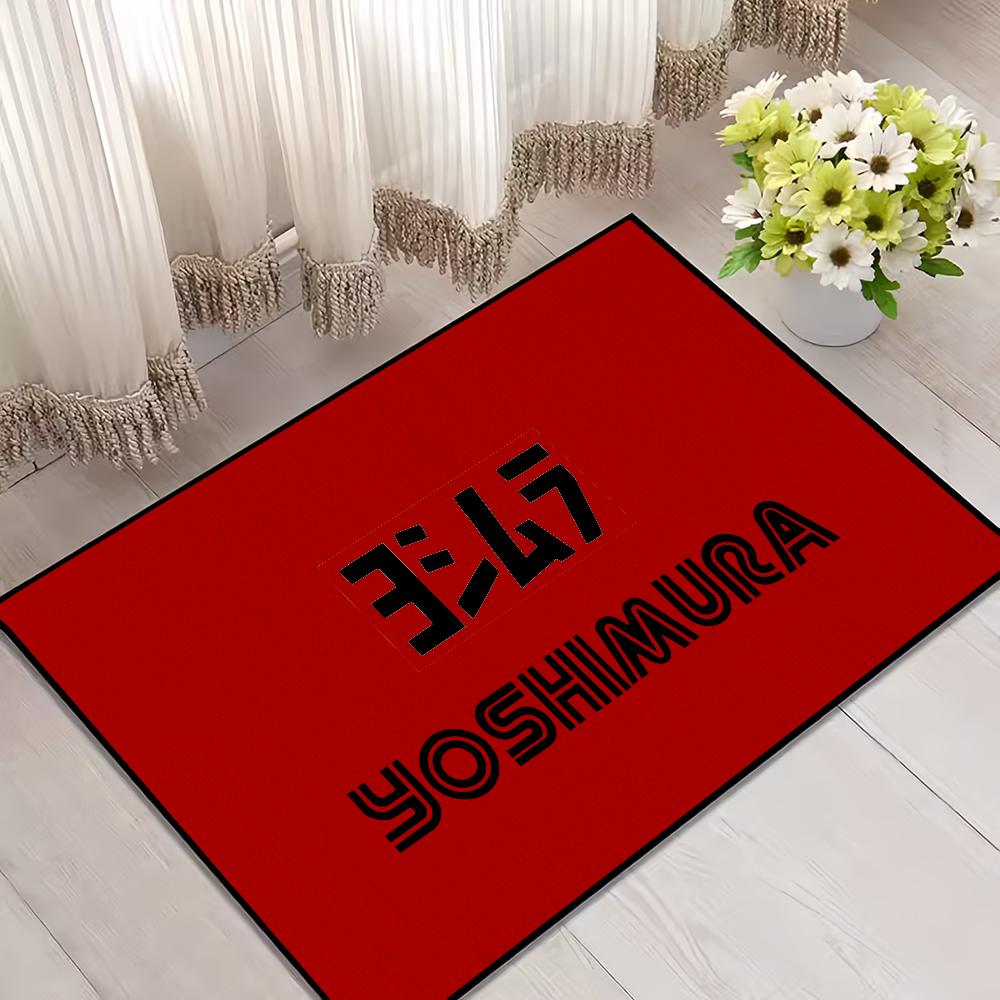Cool Y-YoshimuraS luxurious logo small carpet For House Bedroom Decoration Kitchen Bath Super Absorbent Rug Carpet Foot Non-slip