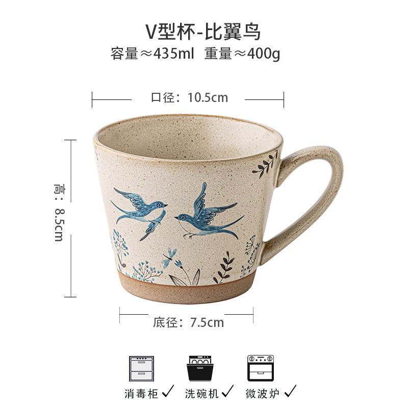 Арт Кружка Антикварная Керамическая Кружка для Латте Кофе Кружка для Завтрака Офисная Кружка для Воды Распродажа no specifications