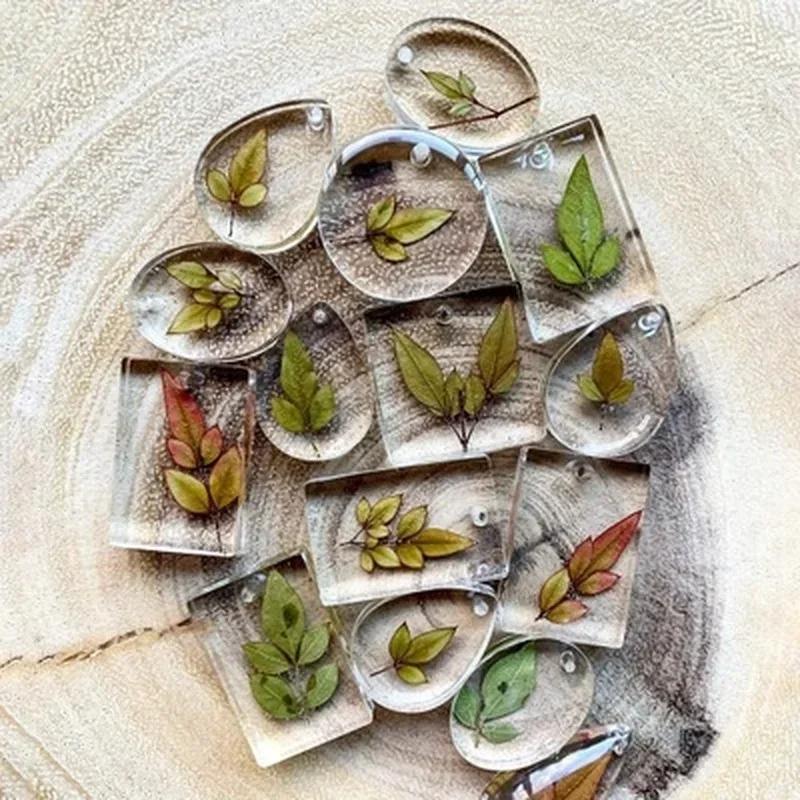 20 Teile/satz DIY Schlüsselbund Anhänger Casting Silikon Form Kit mit Schlüsselanhänger Kunst Handwerk Machen Werkzeuge Kristall Epoxidharz Form