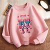 Funny Children's Sweatshirt Pullover Italian Brainrot Love Heart 67 Six Seven Crew Neck Graphic Print Hoodie Boy/Girl Kids Hoody