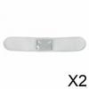 2 Pack Adjustable Ankle Brace Pedometer Band Strap Holder Accessory with Visible Display Panel
