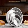 4inch-10inch Non-Stick Aluminum Round Cake Pan with Removable Bottom for Wedding/Birthday/Christmas Cake Baking Round Cake Tin