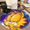 1pc Garfield Chair Carpet for Office Non-Slip, Soft & Comfortable, Carpet for Office, Gaming, Lightweight Round Floor Mat