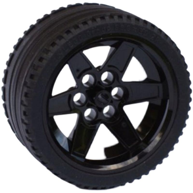 Rainbow Pig MOC Parts Wheel 15038 + 44771 Tire 68.8 X 36ZR High-Tech Compatible Bricks DIY Building Blocks Particle Kid Toy Gift