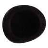 Black Magician Jazz Hat Classic Top Hat Polyester Felt Unisex Fedora Party Hat for Stage Performance