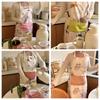 Cartoon With Pockets Cat Dog Sleeveless Aprons Oil-proof Soft Kitchen Apron Waterproof Cute Cooking Apron Woman/Man