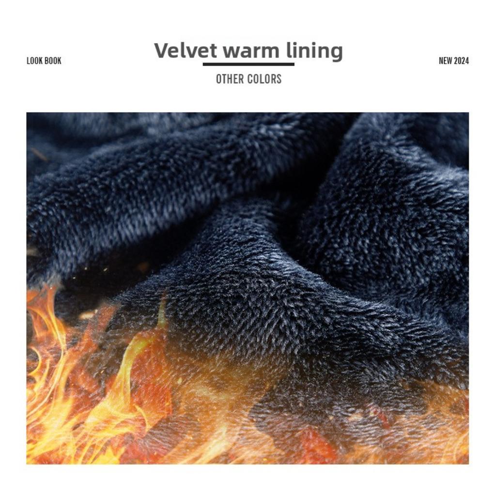 Autumn and Winter Warm and Plush Thick Coat, Fashionable Fleece Fabric, Graphene Lining with Anti Cold Locking, Preferred for Autumn and Winter