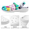 Colorful Printed EVA Clogs Women Men Slip On Breathable Garden Shoes Lightweight Beach Pool Bathroom Home Wear Indoor Outdoor Use