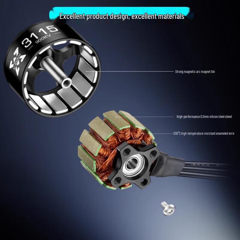 HOBBYWING XRotor 2807 1700KV FPV Drone Motor