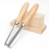 Wood Carving Hand Chisel Ergonomic Beechwood Handle Woodworking Professional Gouges Woodcraft Carpentry Tool