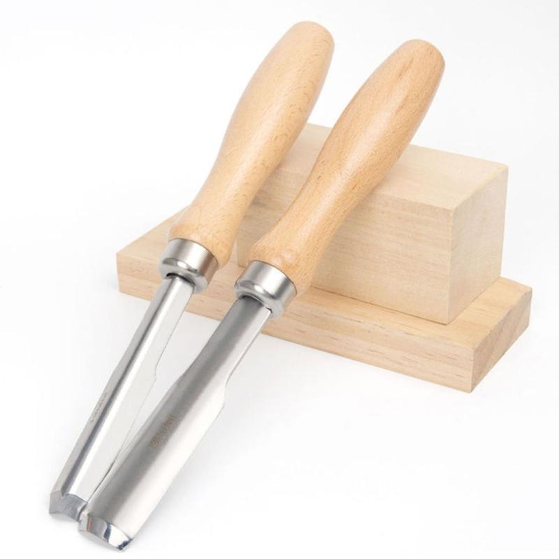 Wood Carving Hand Chisel Ergonomic Beechwood Handle Woodworking Professional Gouges Woodcraft Carpentry Tool