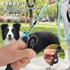 DELUXEFOX Dog Sponge Comfortable Reflective Material for Nighttime Metal Suitable for and Large Pet Supplies Leash, Nylon, 1.5m Length, 1.0-1.2cm