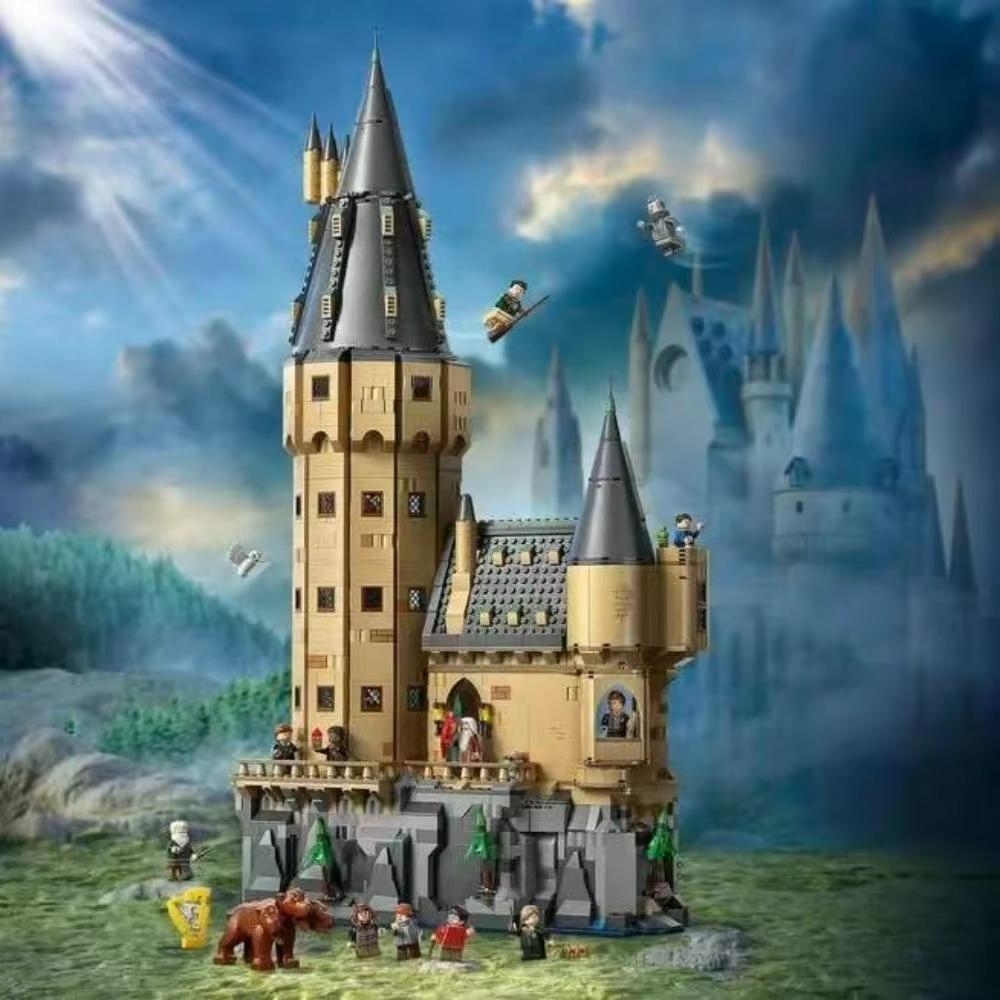 New Street View Series 2135pcs School 76454 Castle Model Building Blocks Children's Educational Assembly Toys Birthday Gift