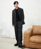 MINDBRIDGE [Couture] Wide Ribbed Elastic Waist Pants Mypt6171
