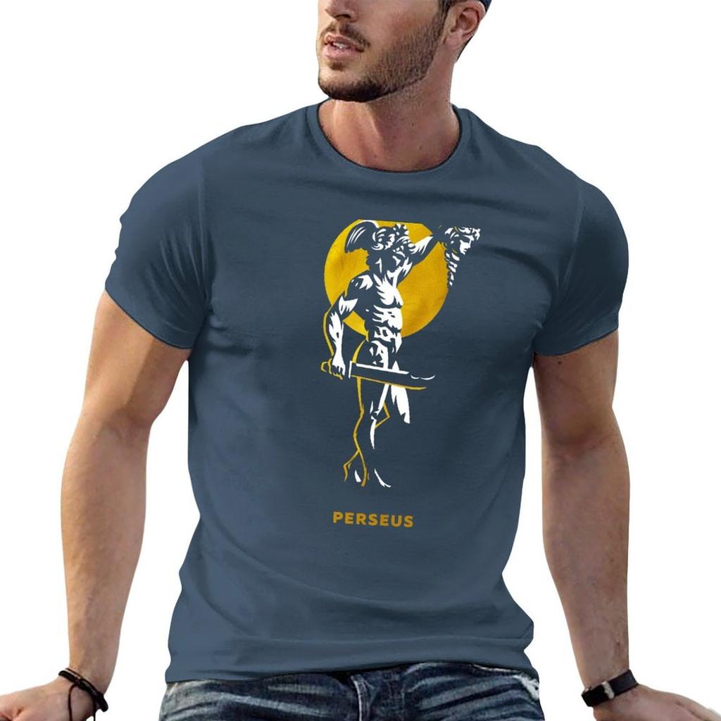 Perseus Tshirt Basic Simple Design Short Sleeve Shirt