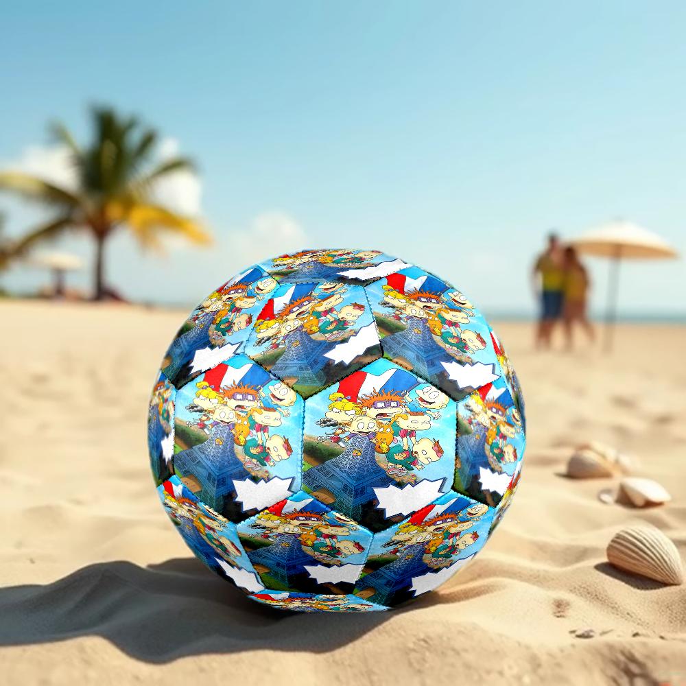 Rugrats Theme Size 5 Soccer Ball, Suitable for Both Indoor and Outdoor Matches, a Gift Suitable for Everyone.