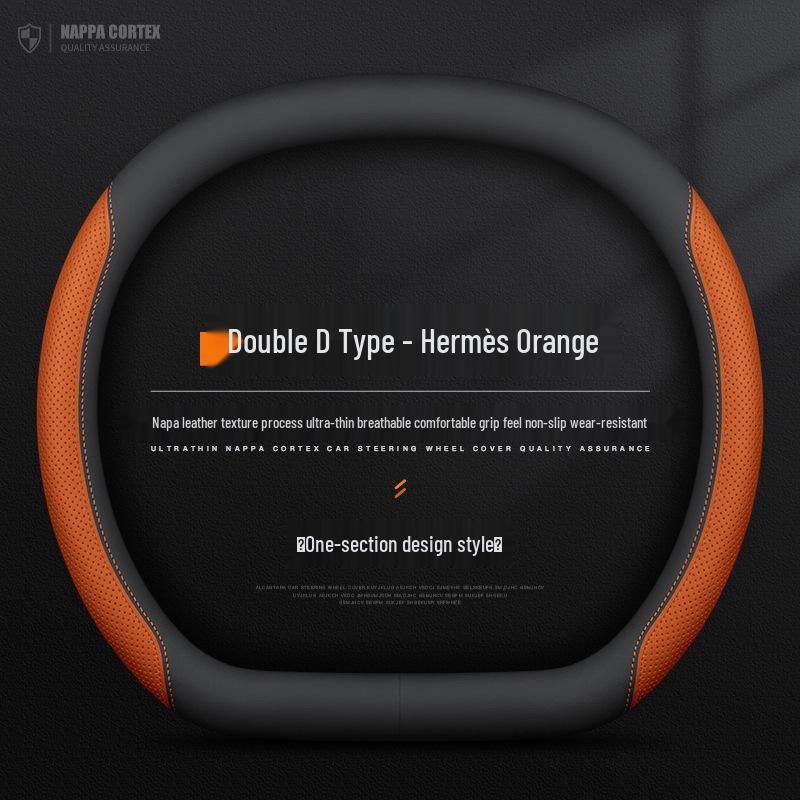 All-Season Thin Sweat-Absorbent Steering Wheel Cover for Zeekr 001 (2023/2024)
