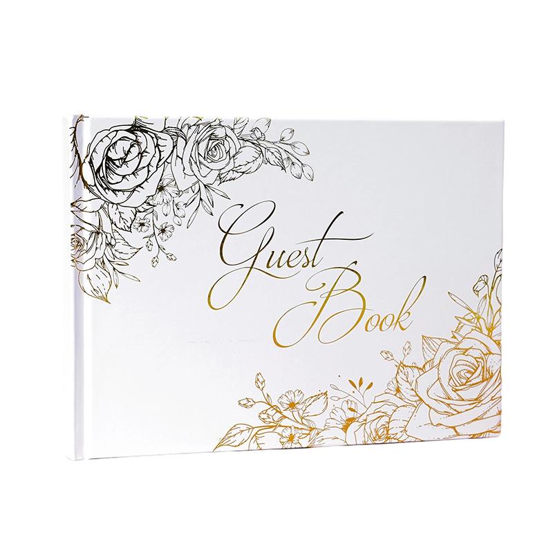 Wedding Guest Book Guest Sign In Book Guestbook For Reception, Engagement, Anniversary Keepsakes, Wedding Gifts