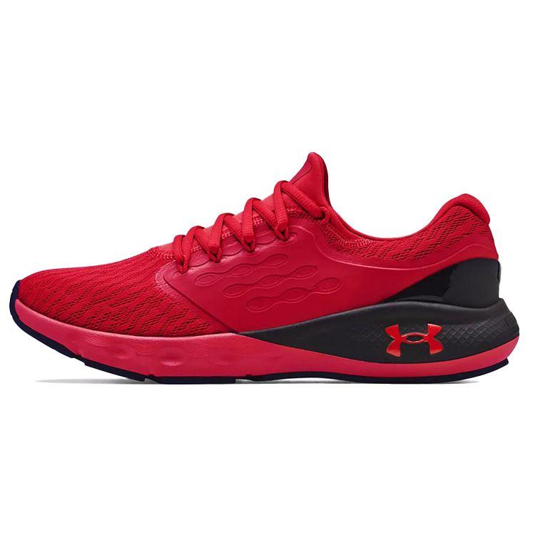 Under Armour Charged Vantage Comfortable Fabric Synthetic Leather Low Top Casual Running Shoes Men sneaker Red 3023550-602