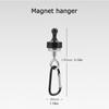 Portable Outdoor Magnetic Hook, Accessory with Hanging Buckle for Camping Lights, Tent, Awning, Carabiner, Etc.